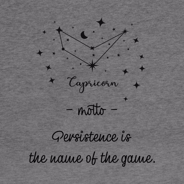 Key phrases of the zodiac signs: Capricorn by Ludilac